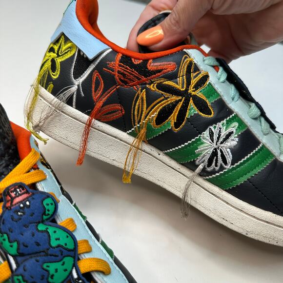 Adidas Superstar Super Earth Sean Witherspoon Floral Sneakers - Picture 5 of 9